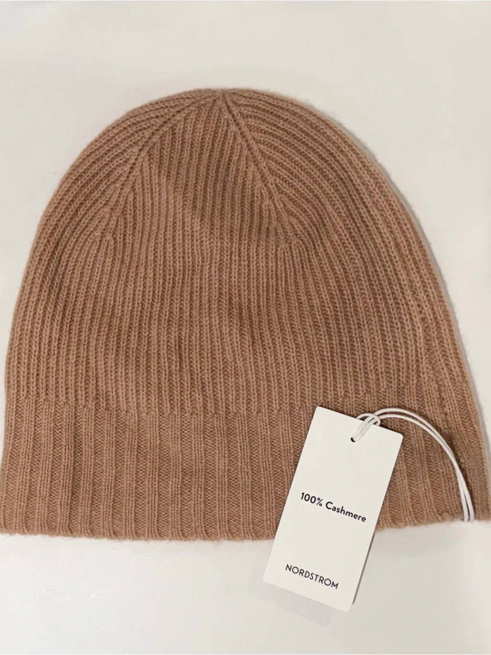 BNWT~ Nordstrom Cashmere Beanie ~ Camel